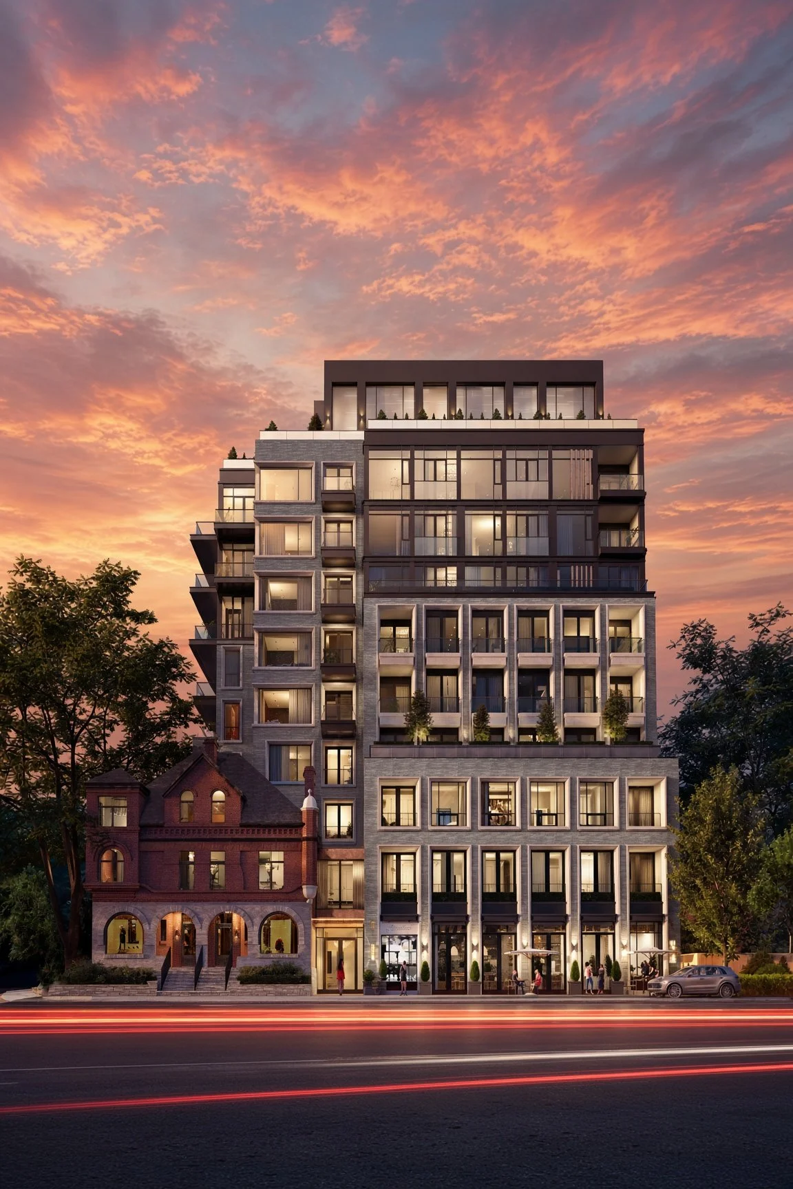 Main elevation Avenue road
