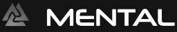 Logo of MENTAL with a stylized triangle and the word MENTAL in white on a black background.