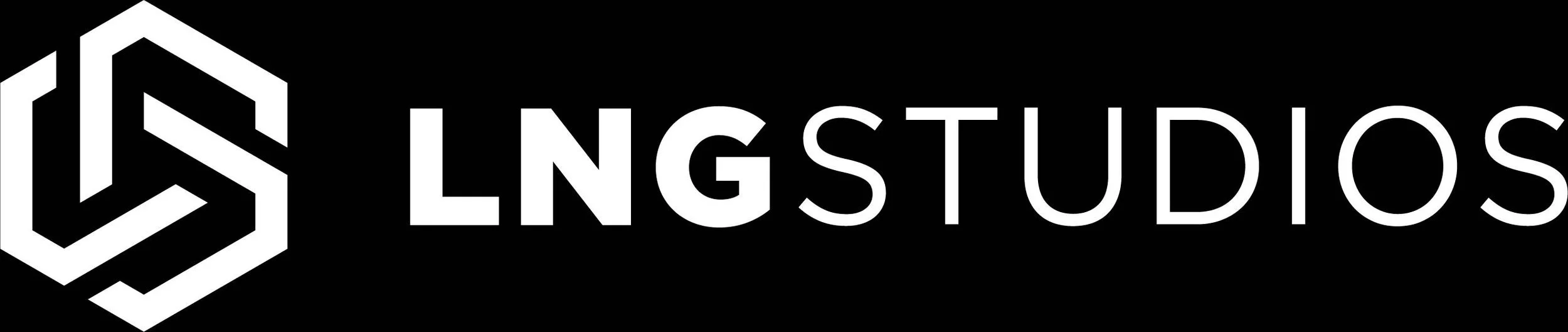 Logo of LNS Studios with a hexagonal intertwined design and the text 'LNS STUDIOS' on a black background.