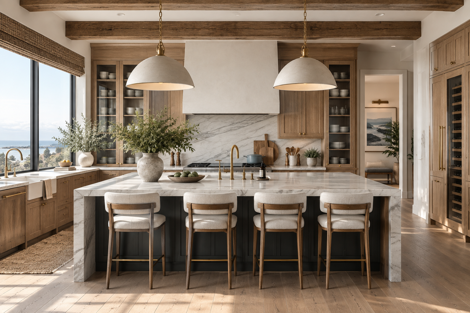 Contemporary Kitchen designed by luxury interior designer Curious Lines