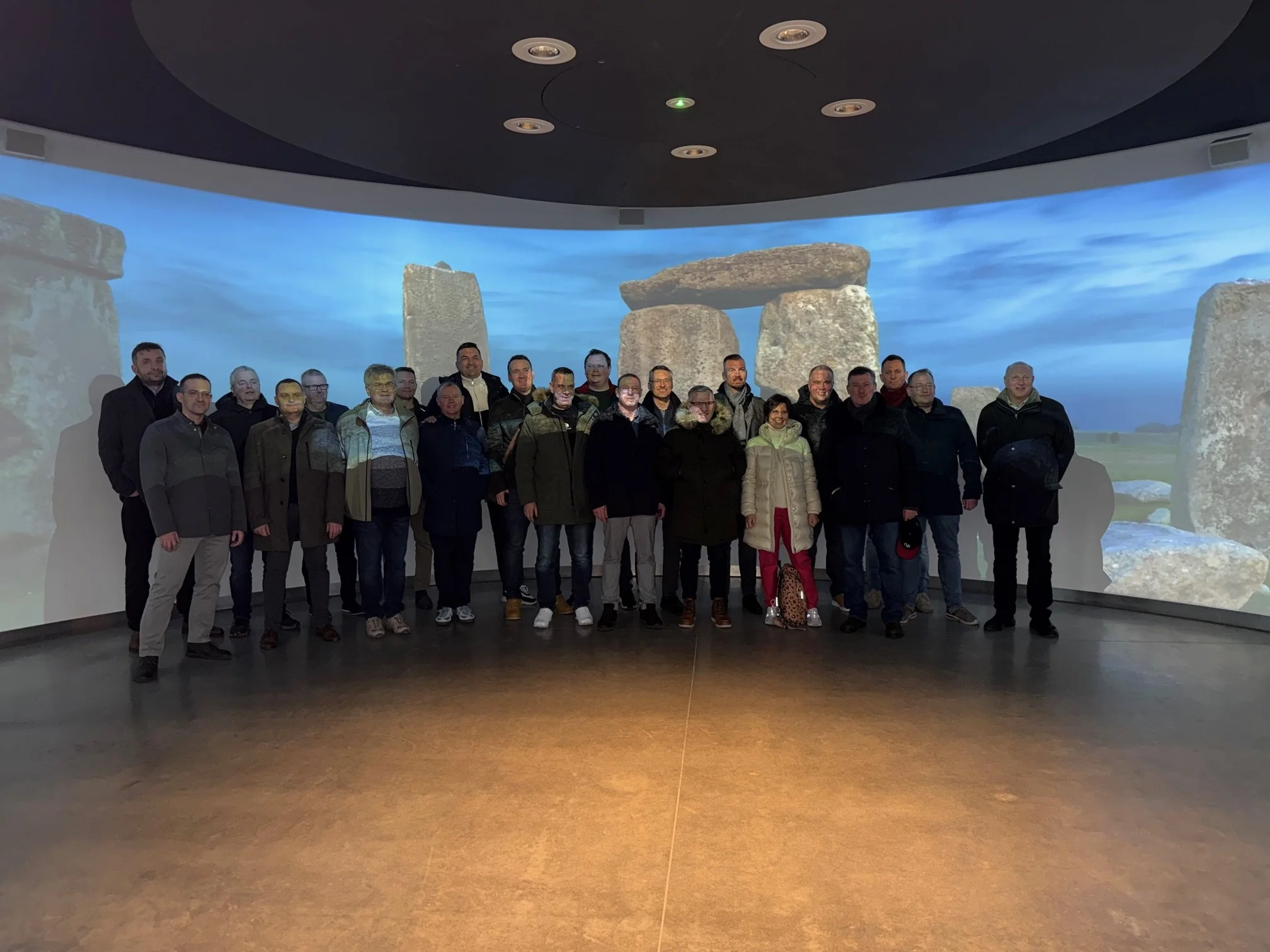 Corporate Group Tour Photo Stonehenge