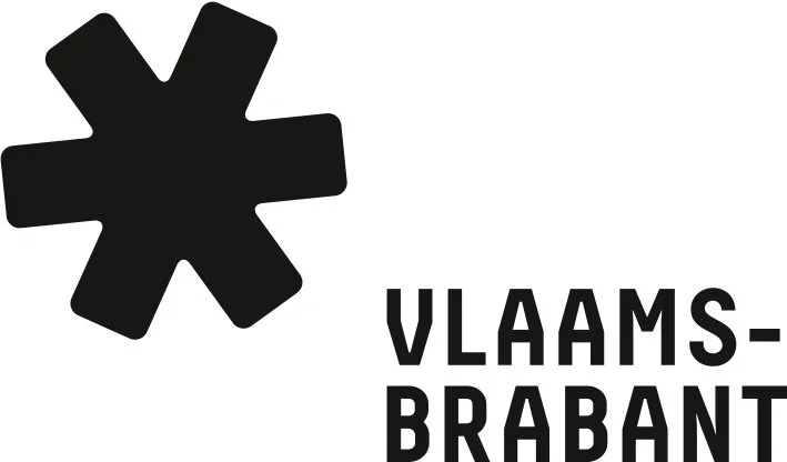 Stylized black asterisk logo with the text 'VLAAMS-BRABANT' in capital letters.