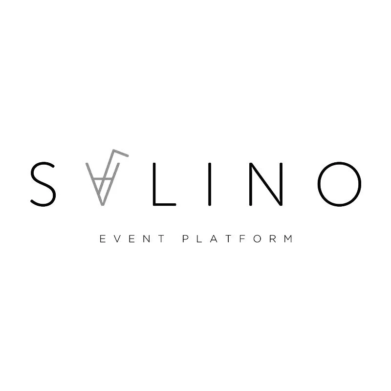 Logo for Solino Event Platform with stylized text and graphic element