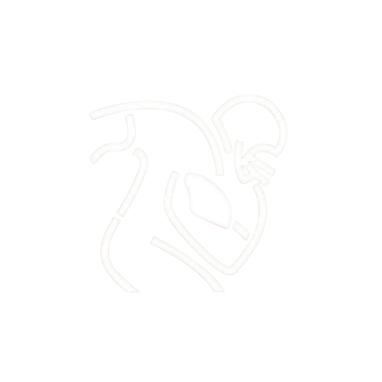 Stylized outline of a human heart with the year '2023' integrated into the design, featuring a headphone on one of the digits.