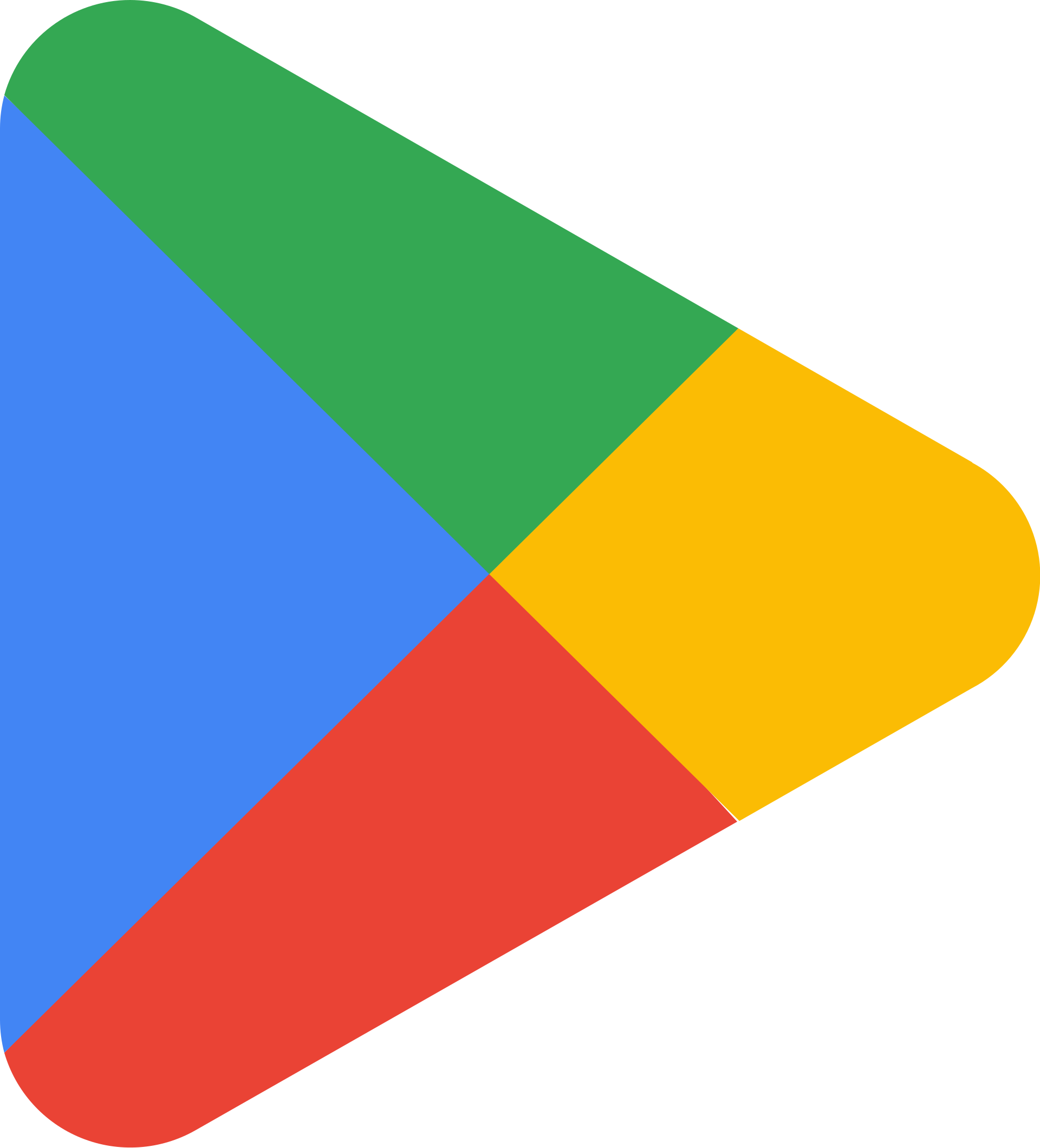 Google logo with multicolored letters on a black background.