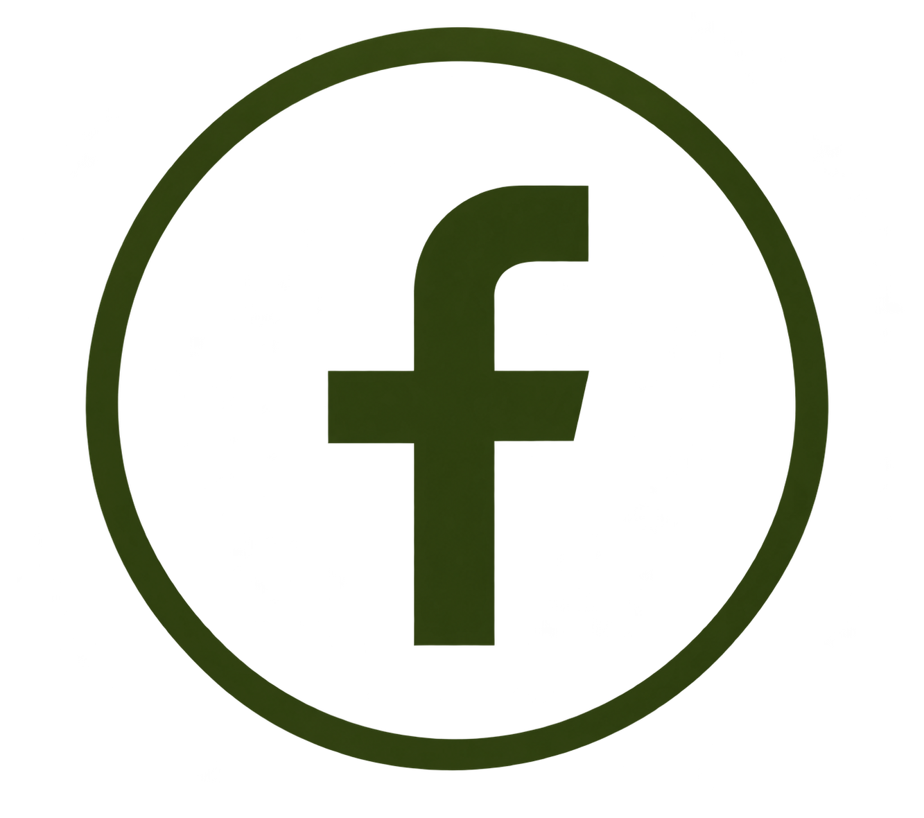 Logo de Facebook en couleur noire et verte verte.