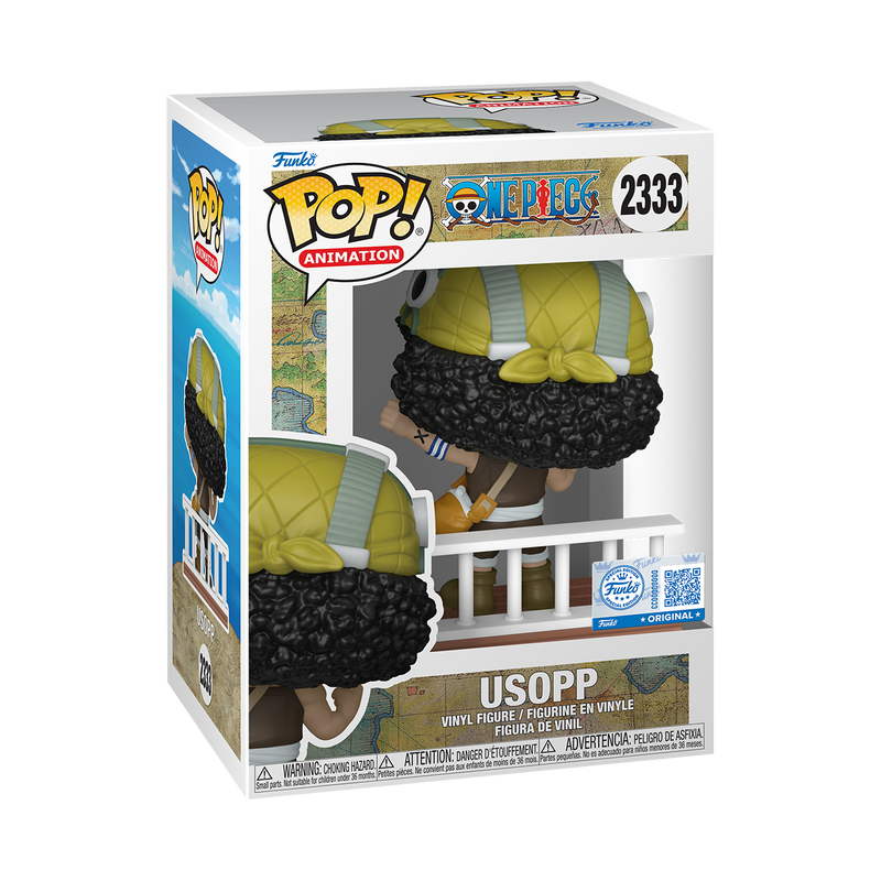 Usopp of the Straw Hat Pirates, featuring the iconic "X" on his arm from the Alabasta arc.