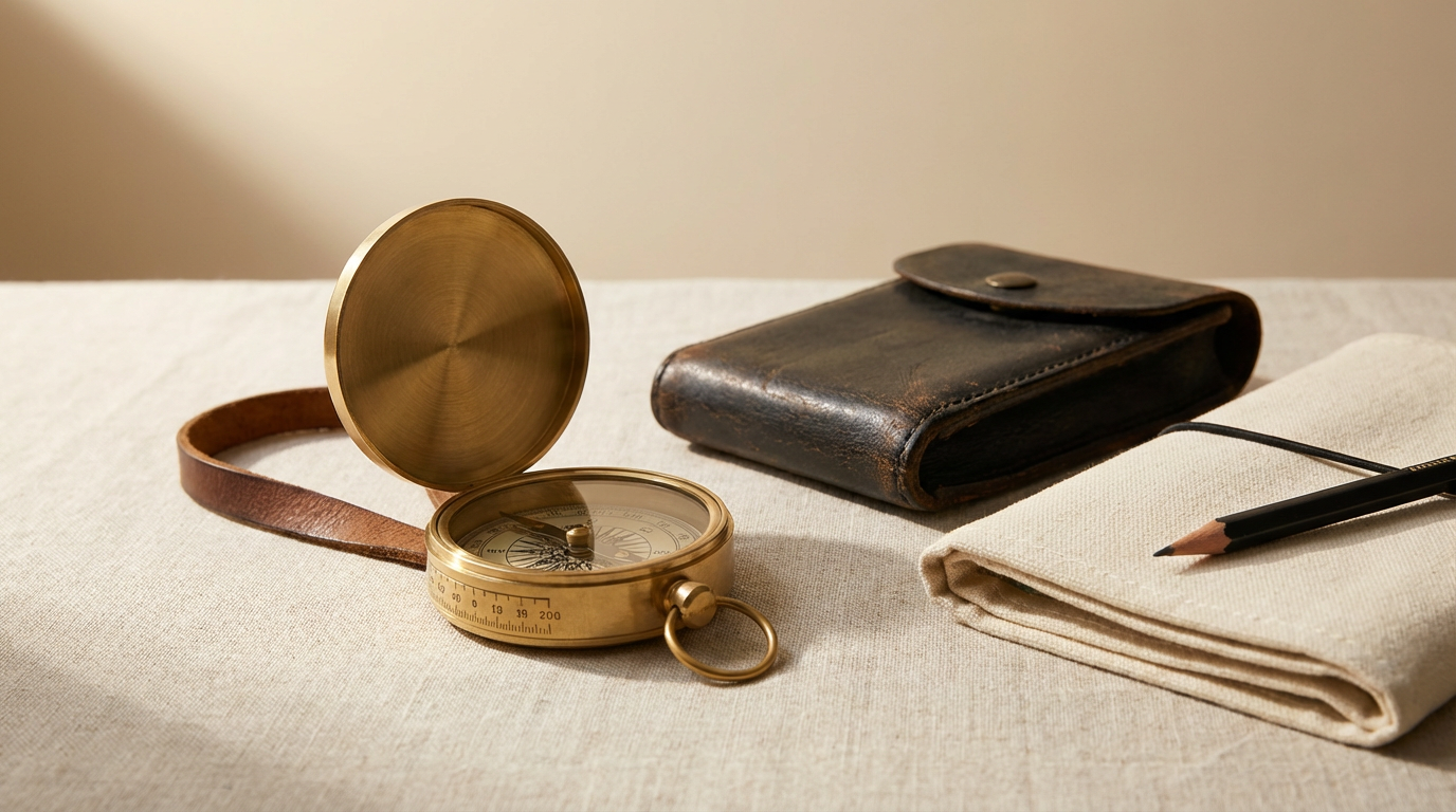 Brass Compass