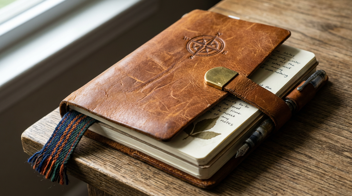 Leather Travel Journal