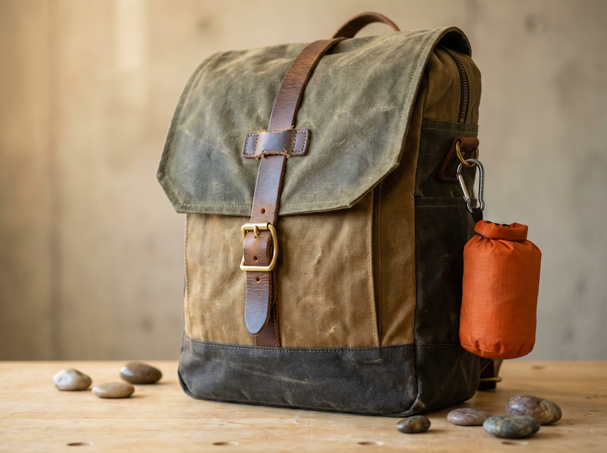 Waxed Canvas Rucksack