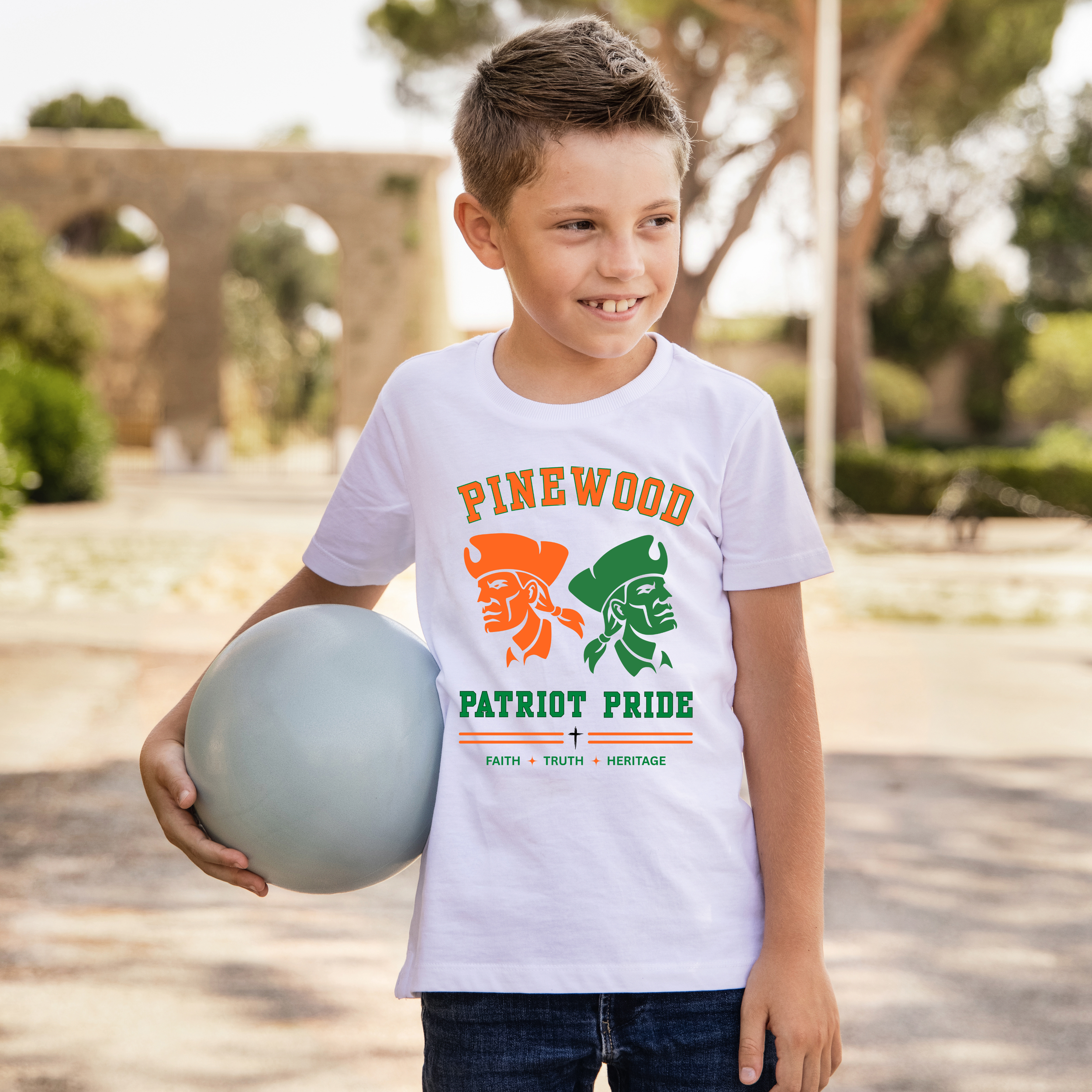 Pinewood Patriot Pride Kids T-Shirt