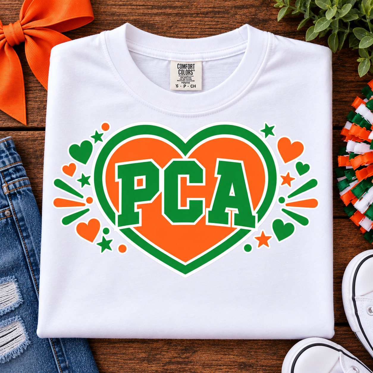 PCA Heart Spirit Kids T-Shirt