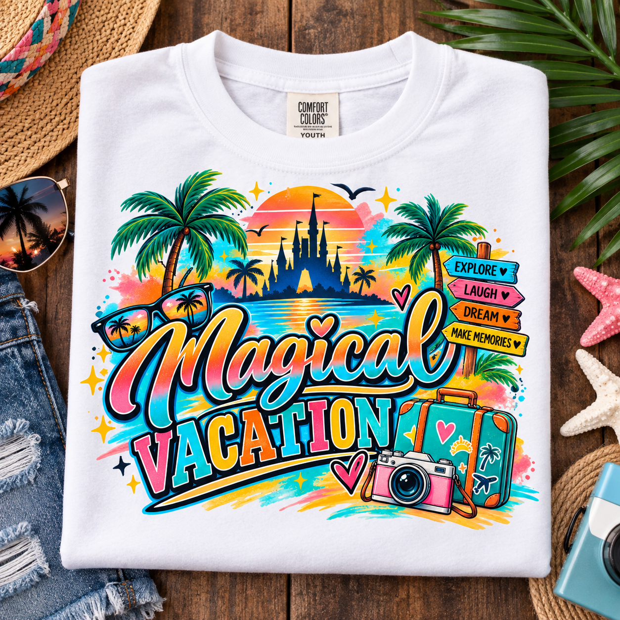 Magical Vacation Kids T-Shirt