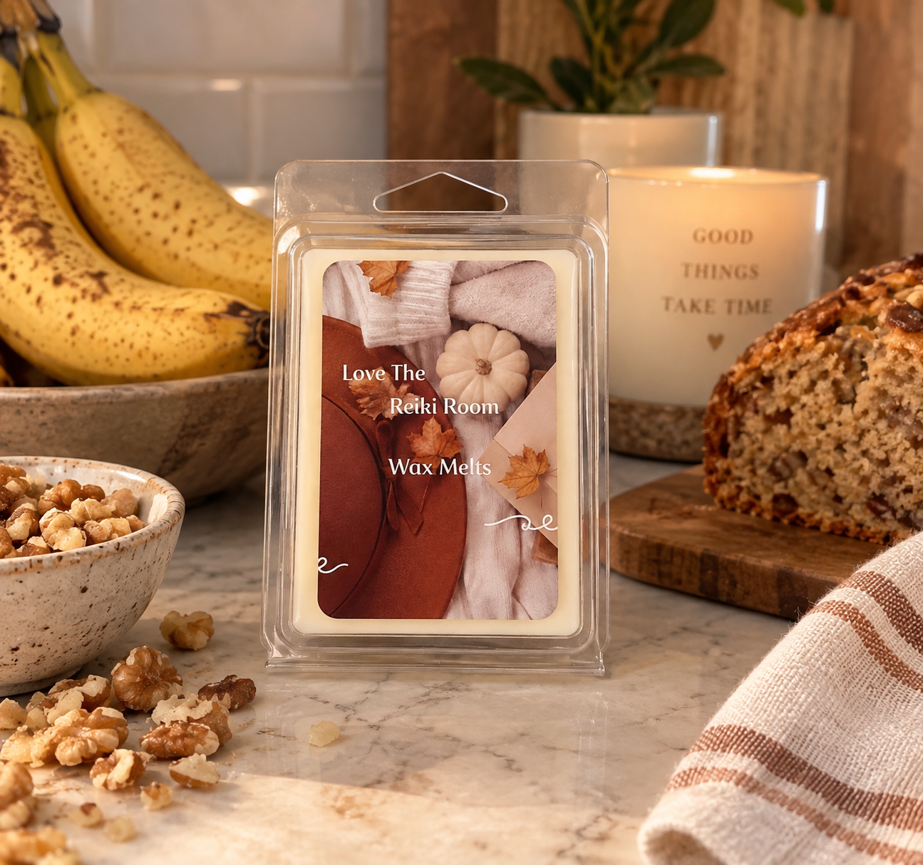 Banana Nut Bread Soy Wax Melts