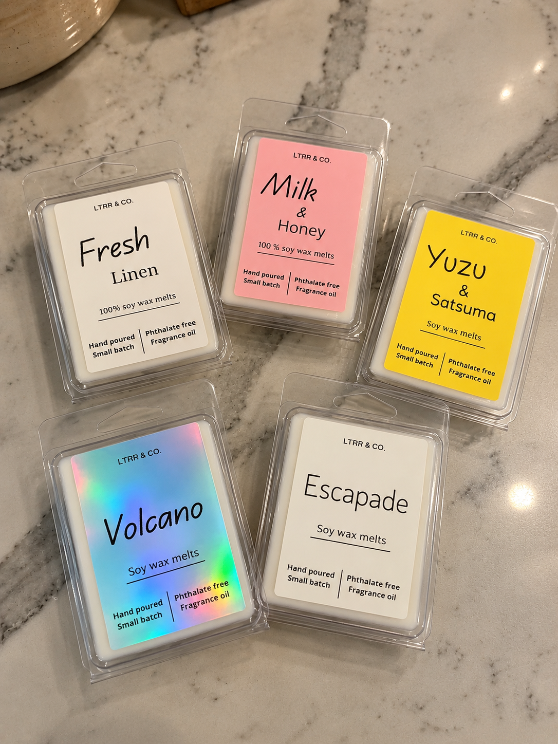 Fresh + Clean 100% Soy Wax Melts