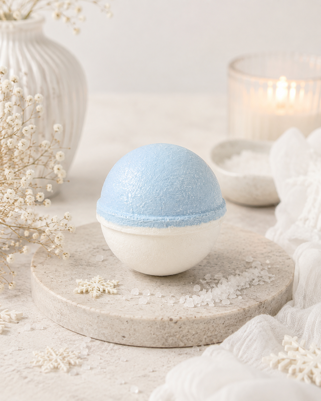 Snowflake • Bath Bomb