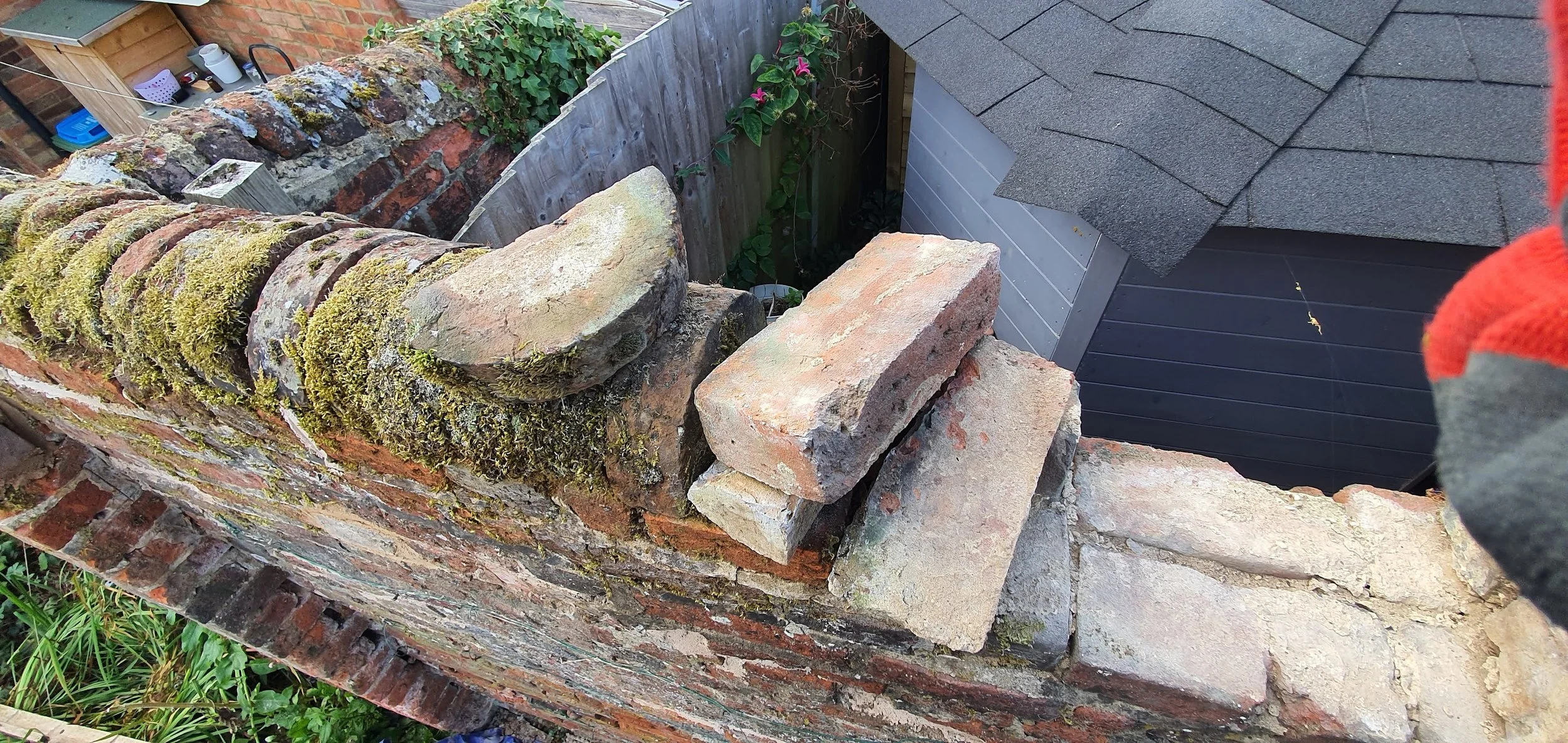 Boundary Wall Repair in Winslow — photo 2