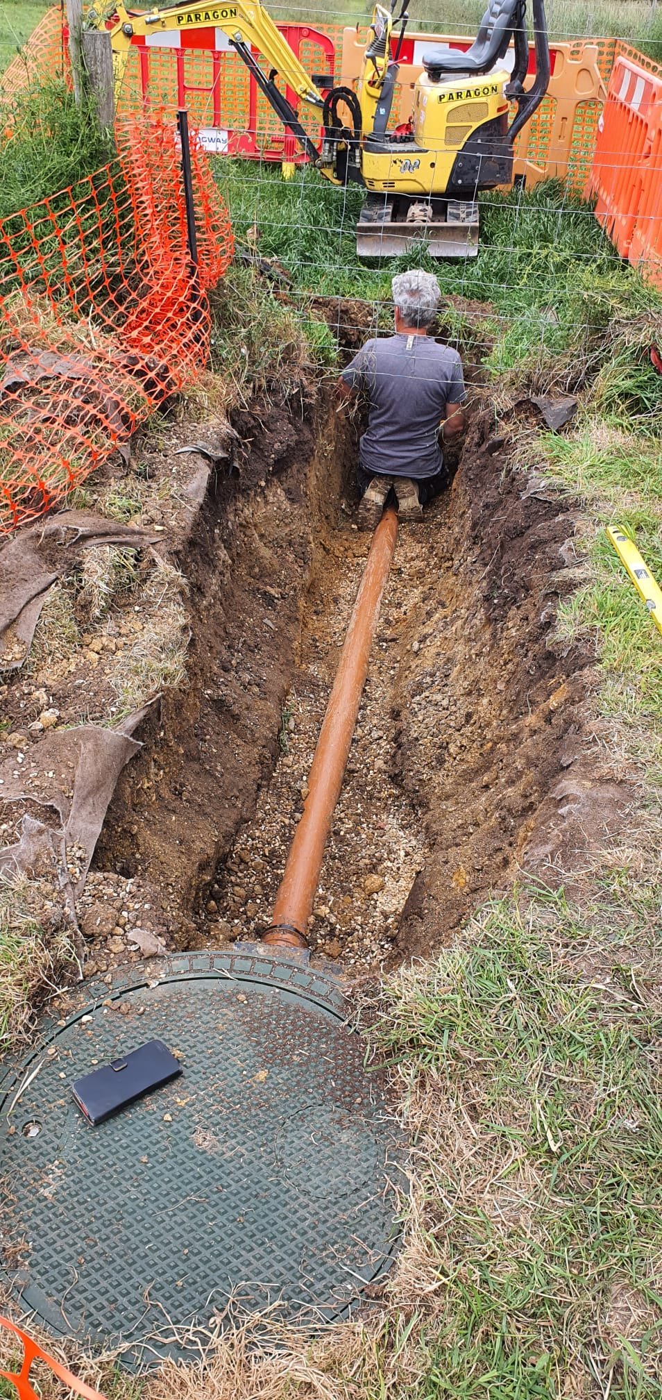 Drainage Work in Buzzard Holt — photo 2