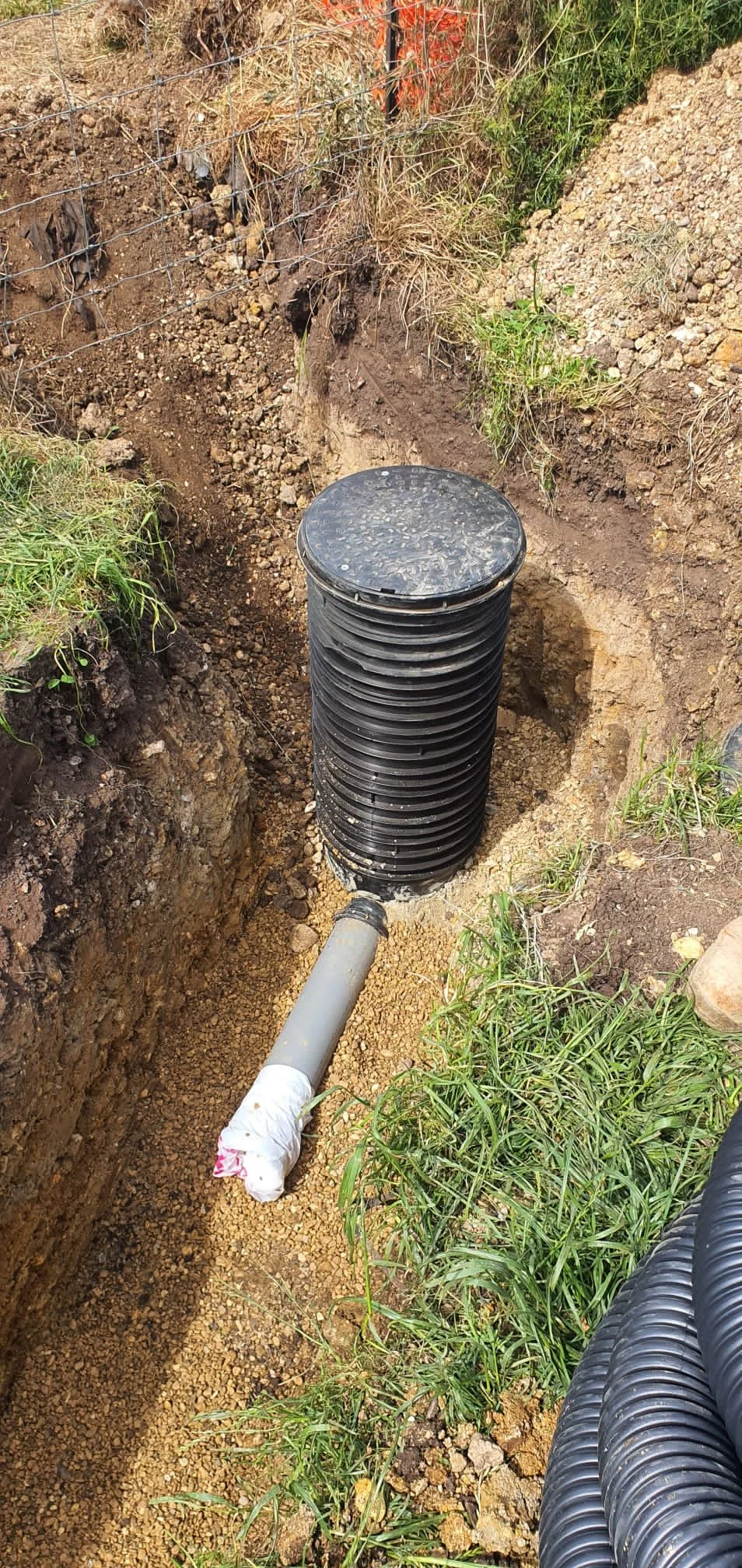 Drainage Work in Buzzard Holt — photo 1