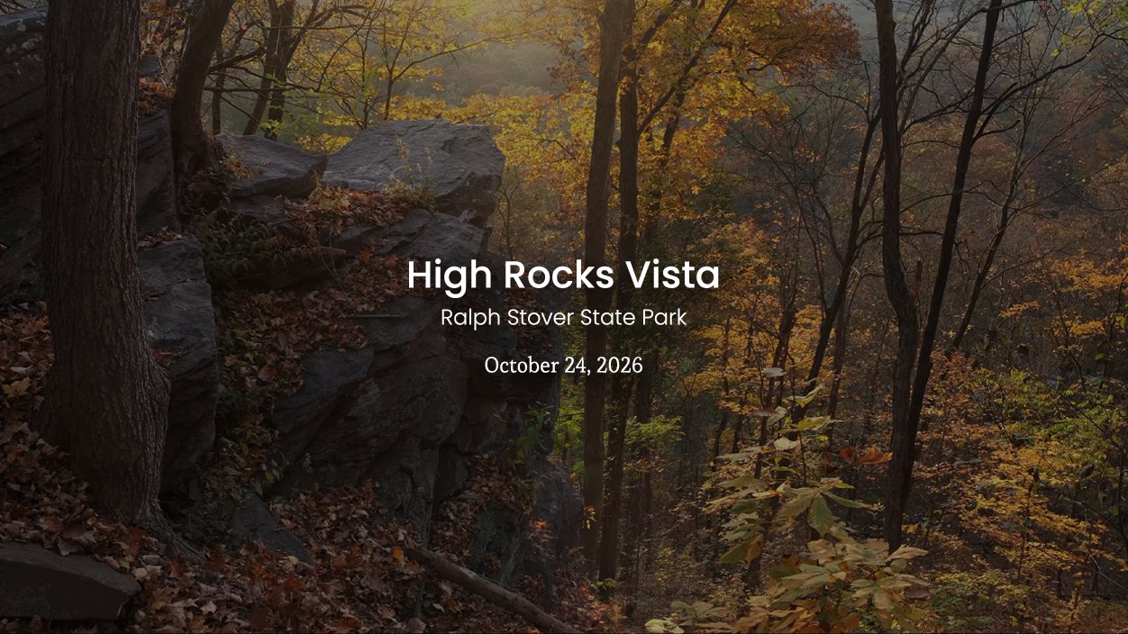 Ralph Stover State Park