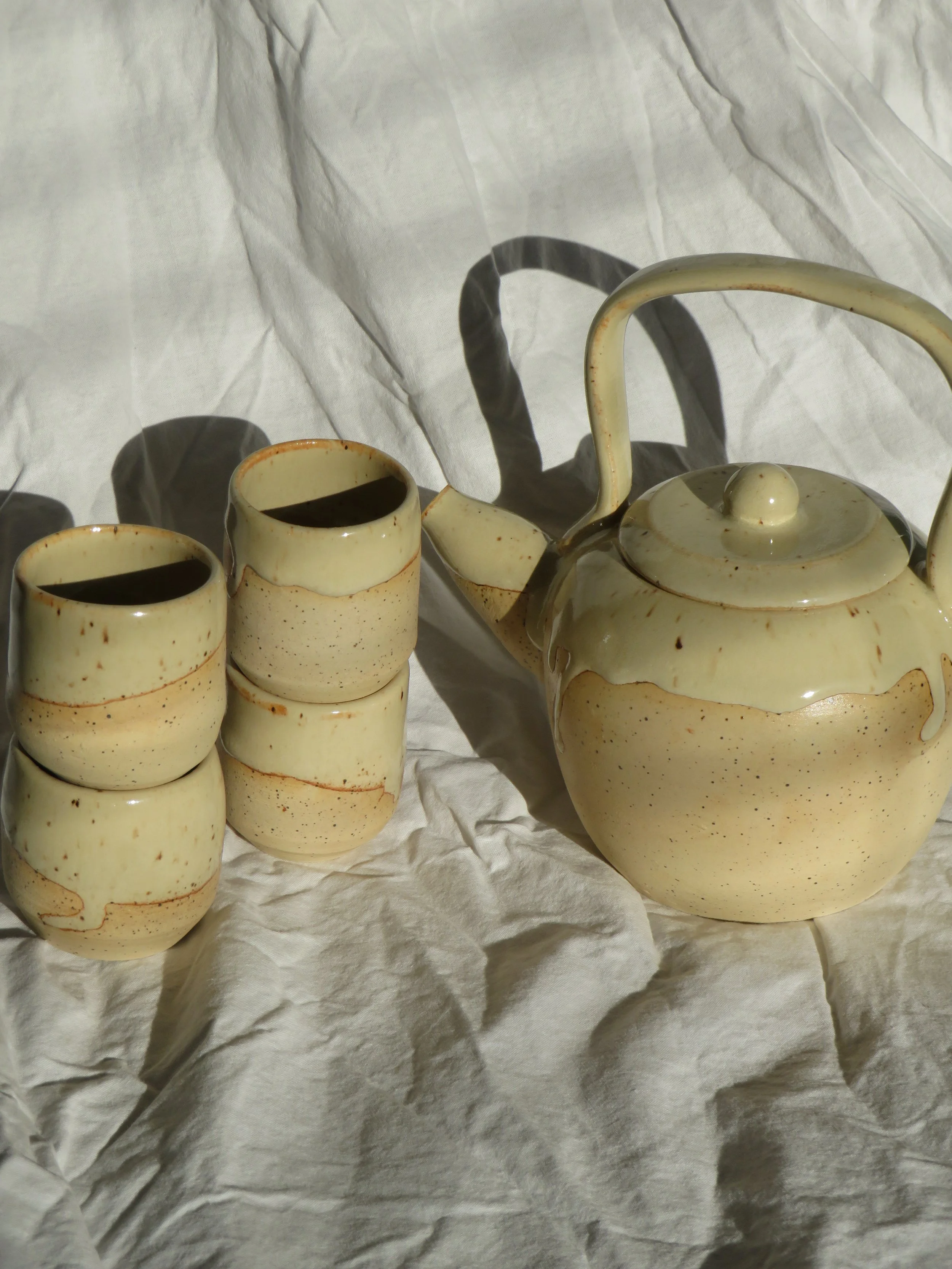 Cream Tea Pot Set