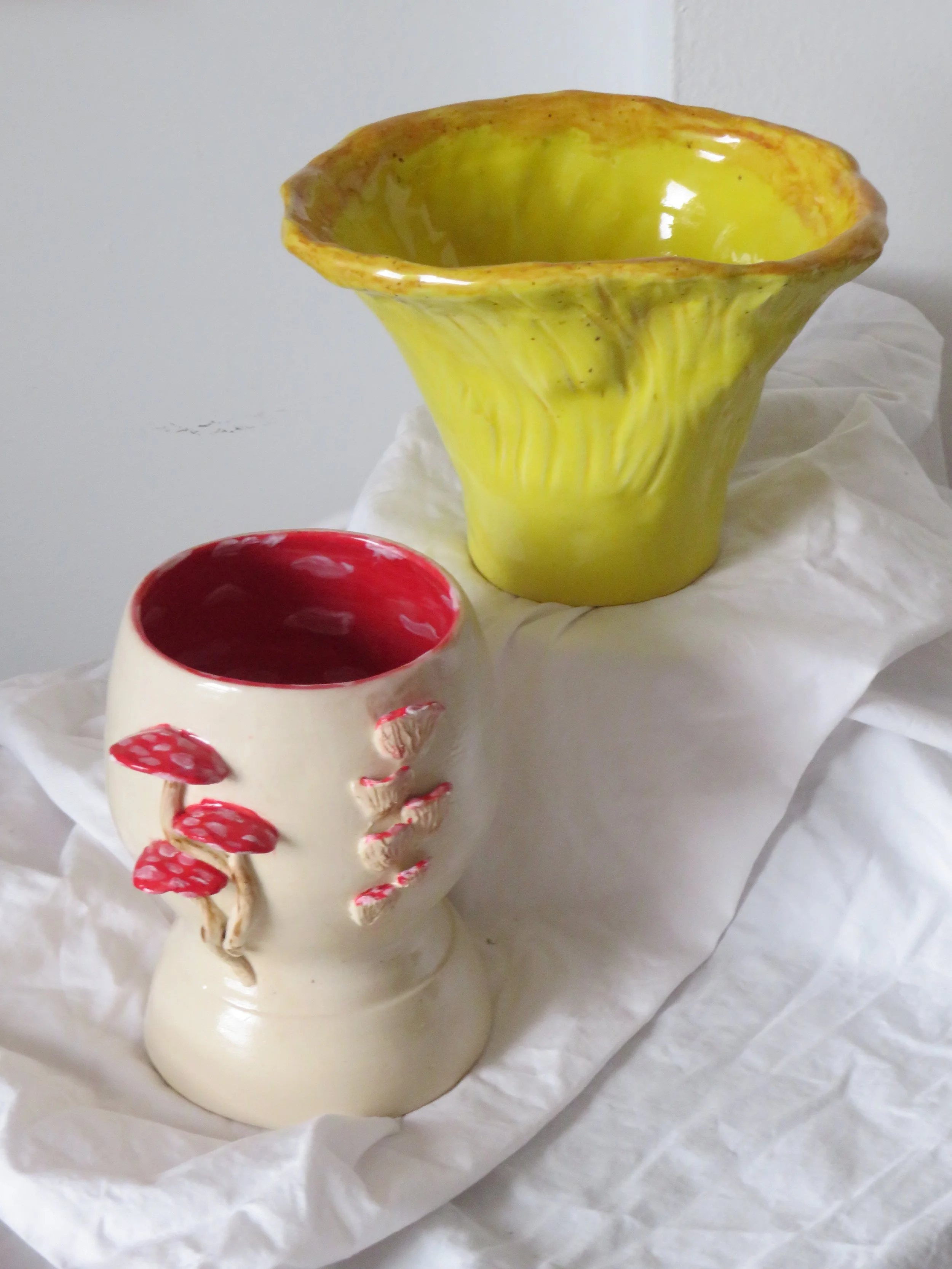 Mushroom Vases Commission