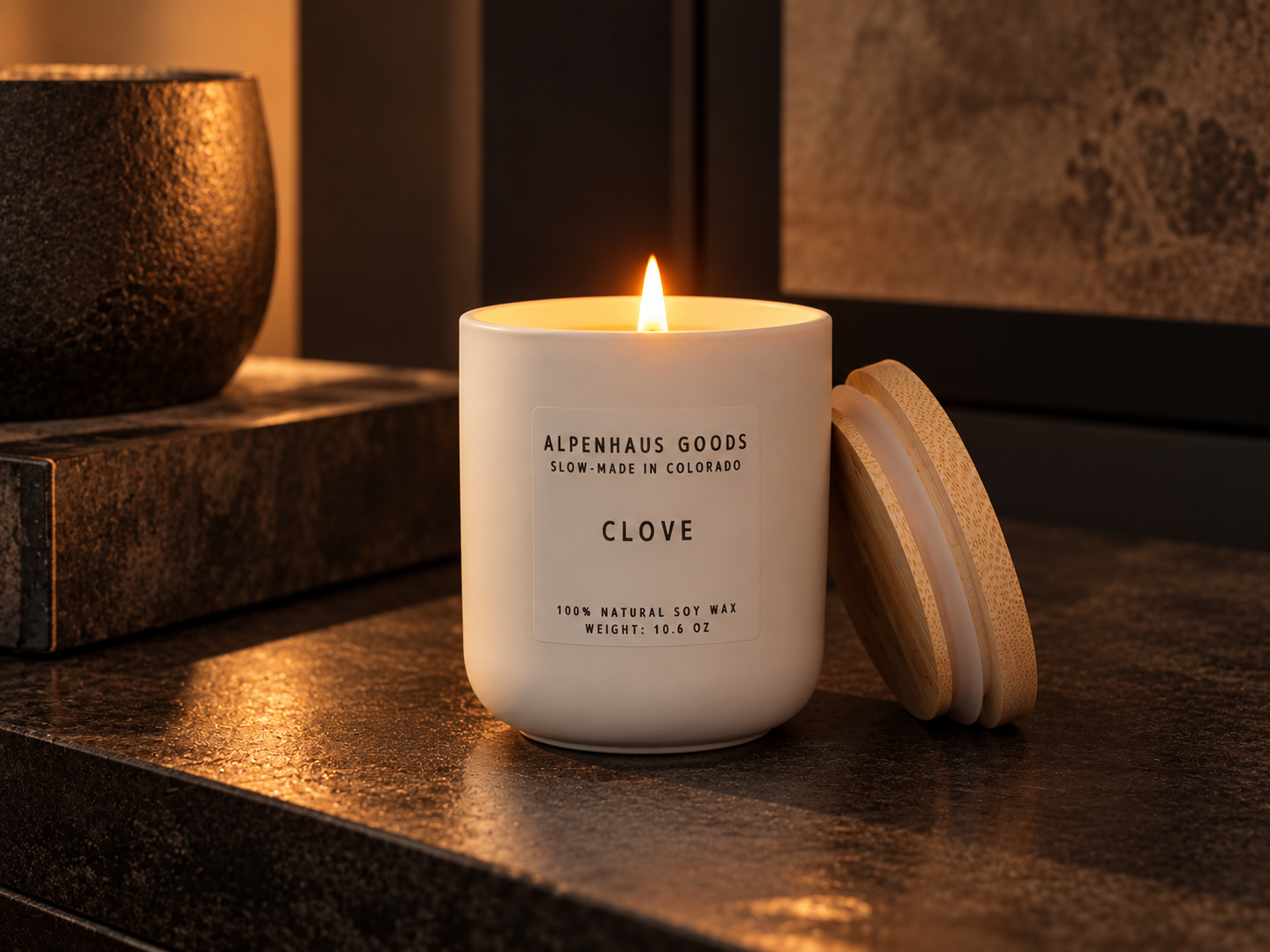 Clove Essential Oil Soy Candle | 10.6 oz