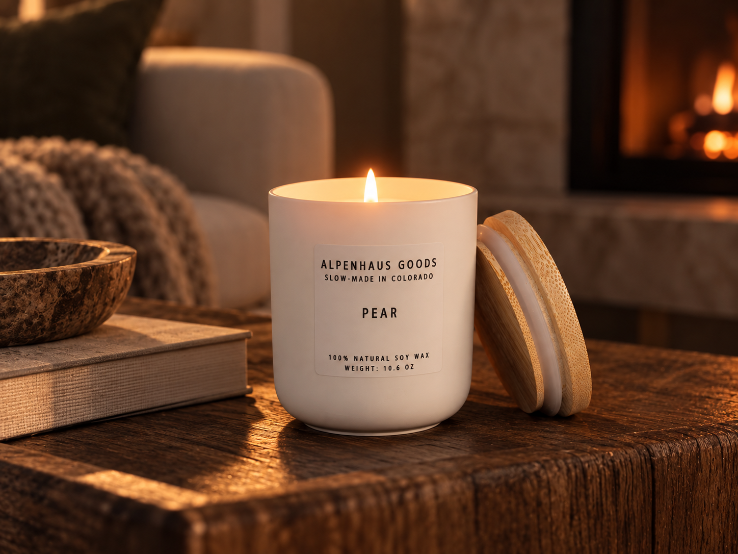 Pear Soy Candle | 10.6 oz