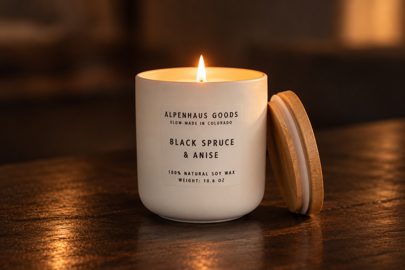 Black Spruce & Anise Soy Candle | 10.6 oz