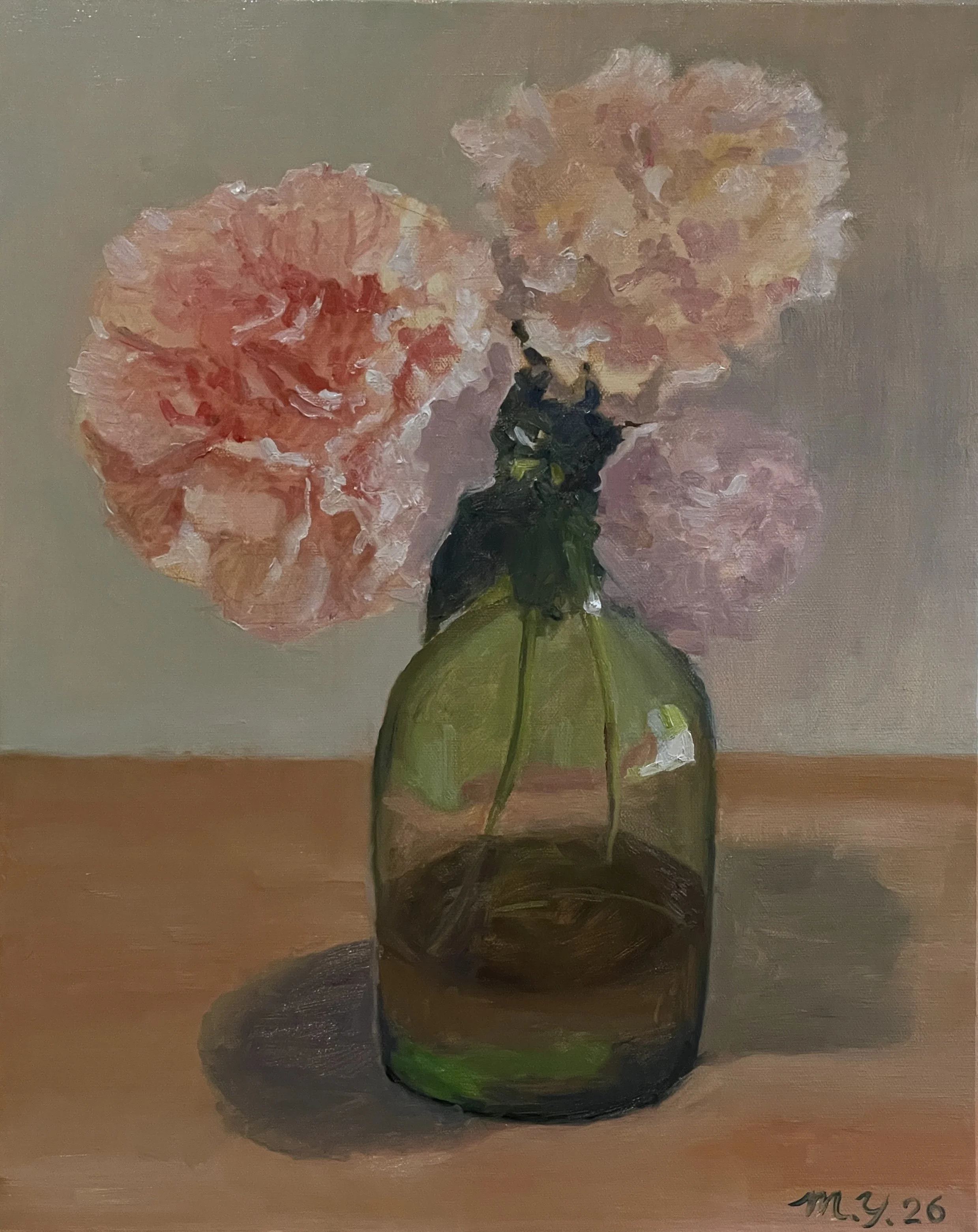 Peonies in Glass