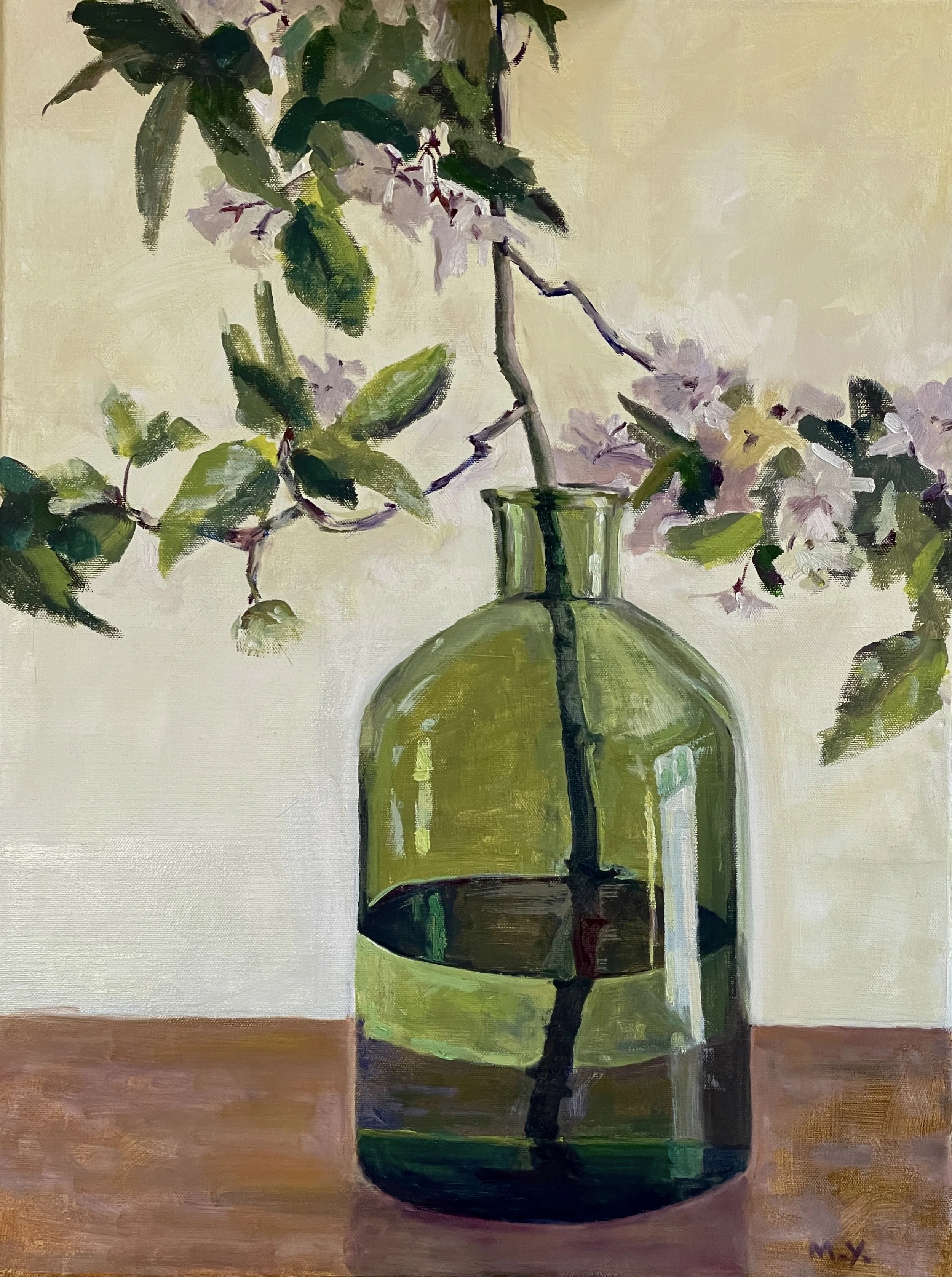 Spring in Green Glass