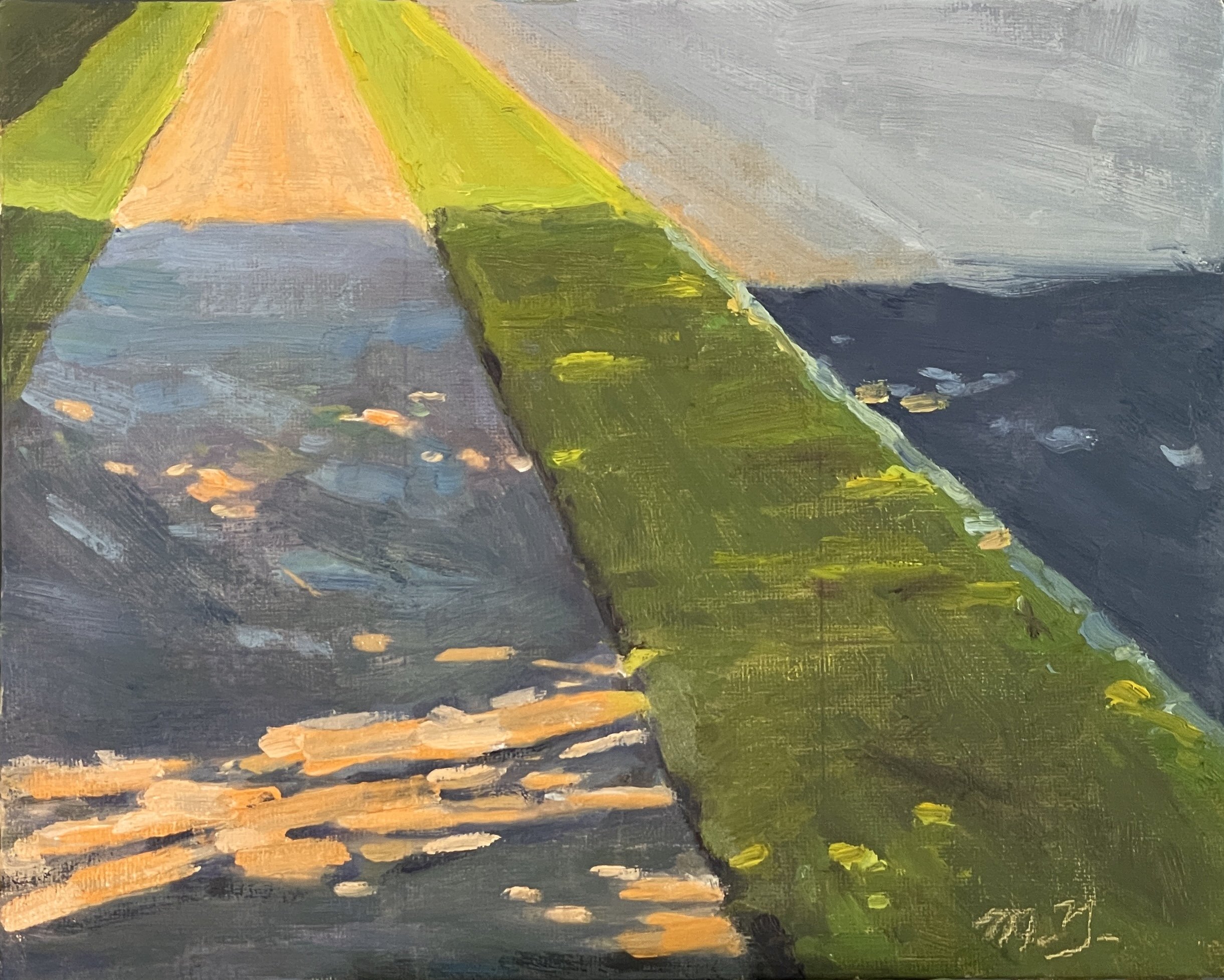 Shadow on the Sidewalk