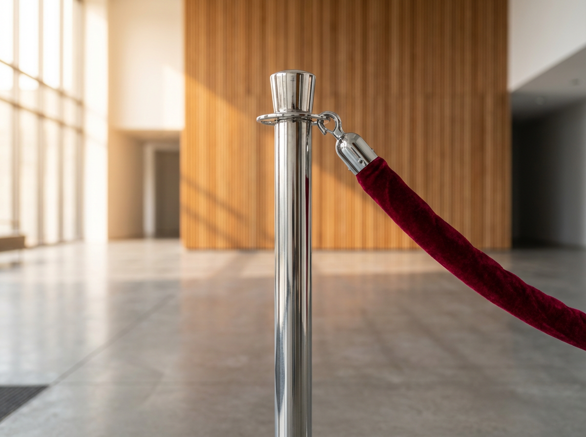 Chrome Stanchion