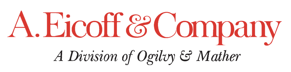 A. Eicoff & Company logo with red and black text.