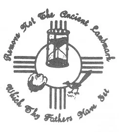 The image features a logo with a lighthouse at the center. Surrounding the lighthouse is text that reads, "Born for the Concert, Loving to the Fathers, Stan by." The design includes horizontal lines on either side of the lighthouse.