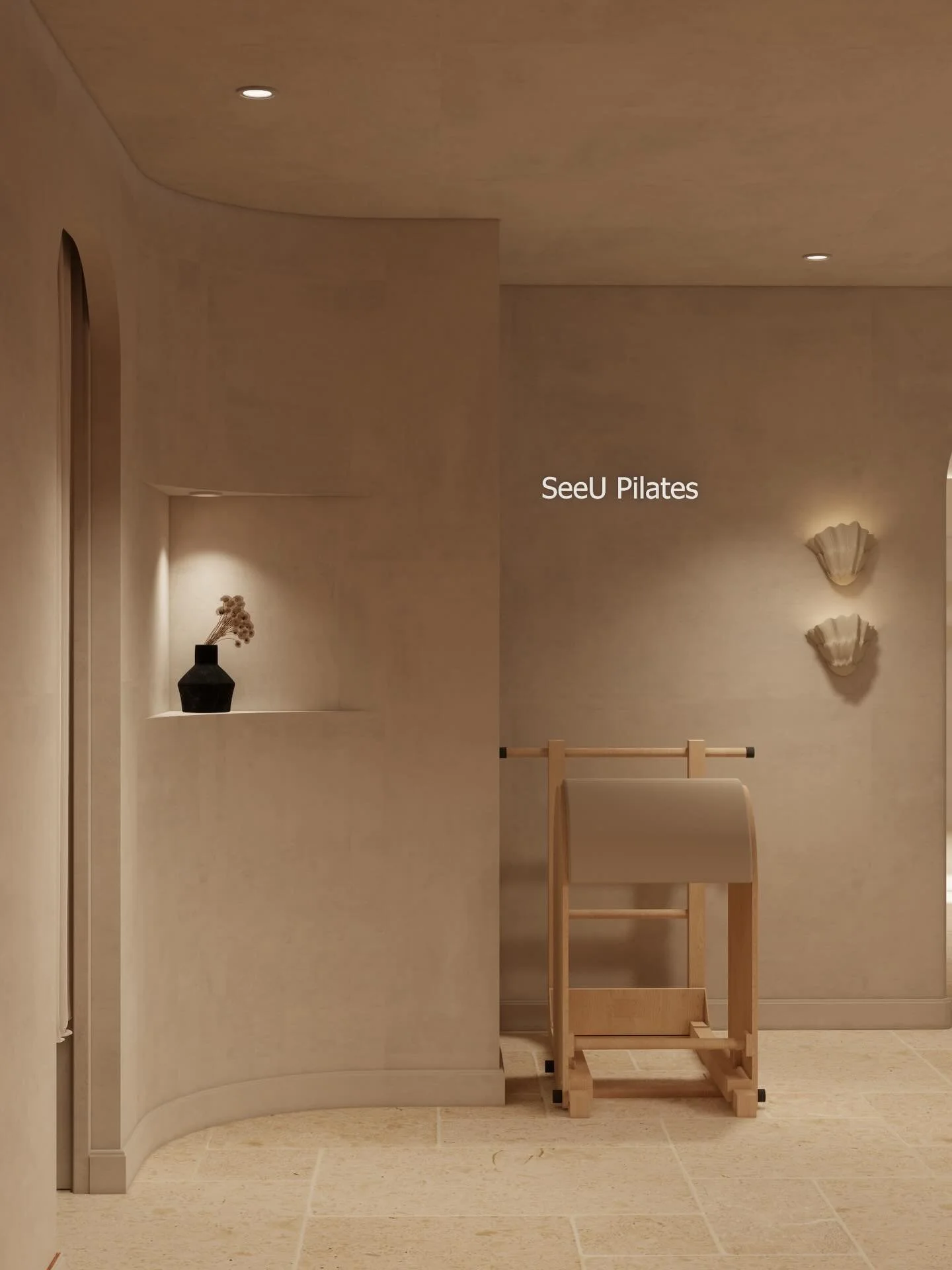 Voil&agrave;&agrave;&agrave; ! Le design du studio ✨

&Ccedil;a fait d&eacute;j&agrave; 4 mois que je bosse avec deux architectes super talentueux sur ce projet&hellip; et cette semaine, on commence enfin les travaux !!

Un studio de Pilates Classica