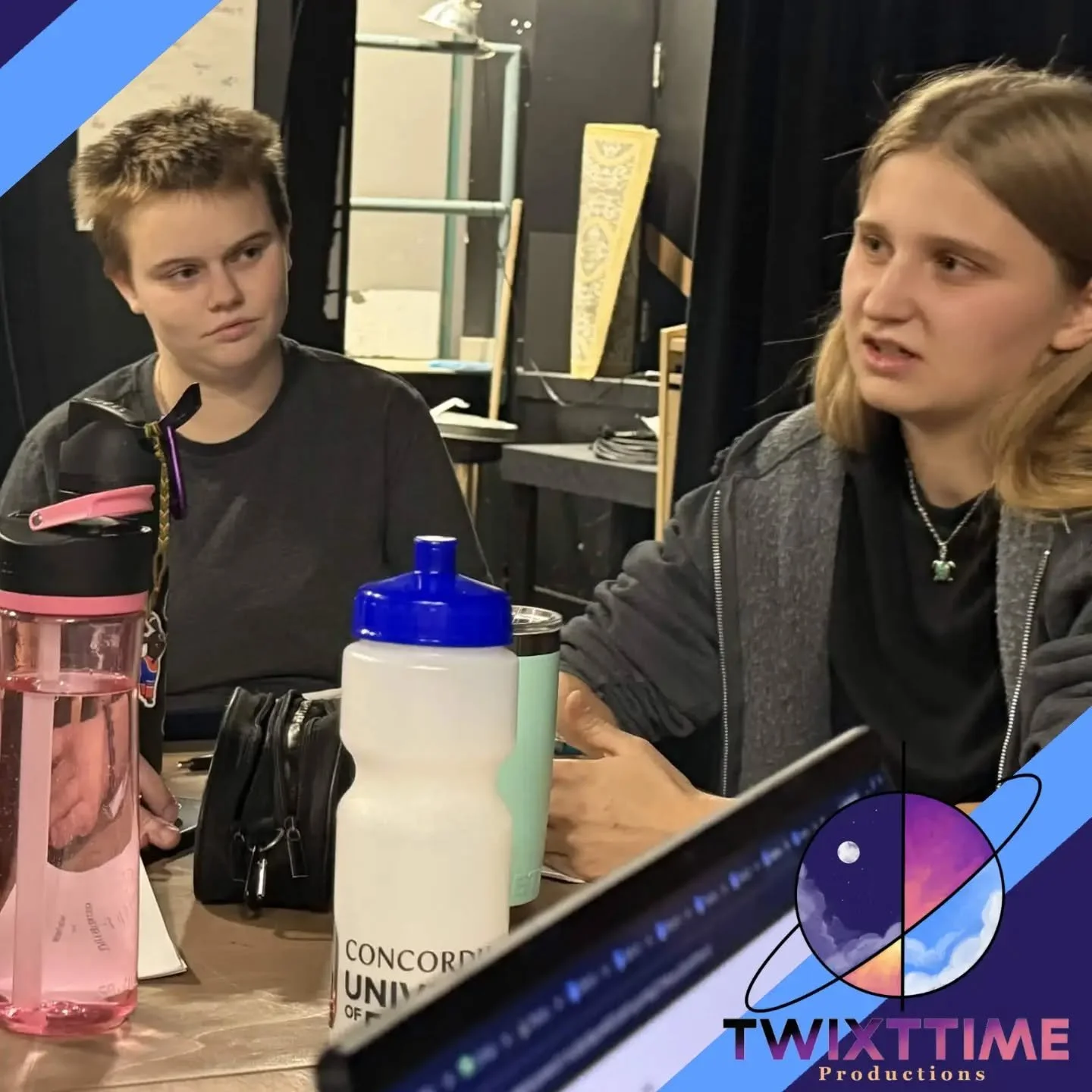 Something is in the works....

Last month some of the 2026 "Guilt Wears A Face" cast and crew met for a developmental workshop in order to devise new ideas for a fifth draft of the script.

The goal was to develop a version of the show that