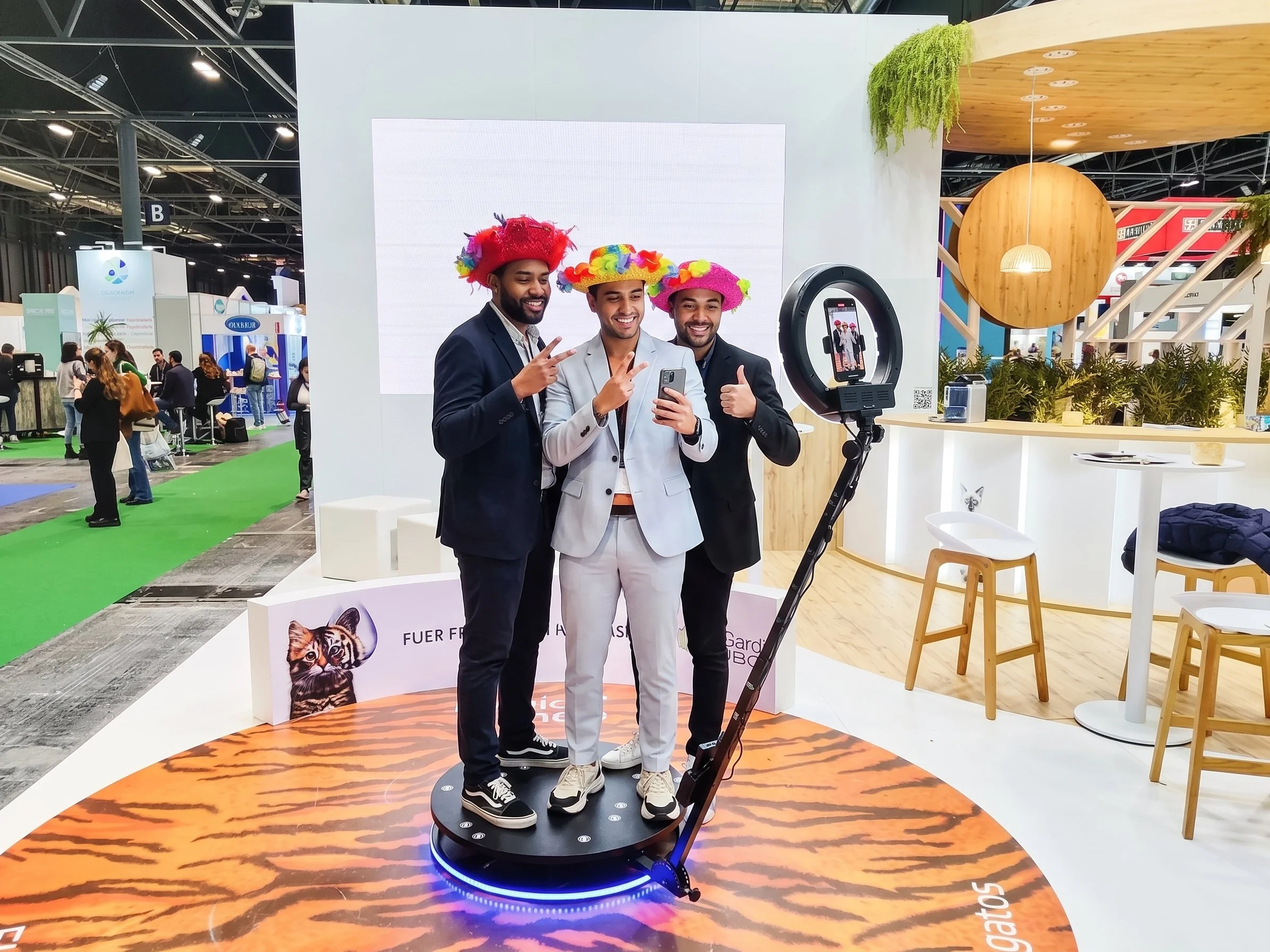 360 Photo Booth trade show convention