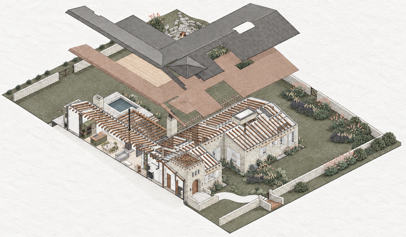 02. BIM+Coordinación; Modelado, documentación y coordinación de arquitectura, estructura e instalaciones mediante procesos BIM.