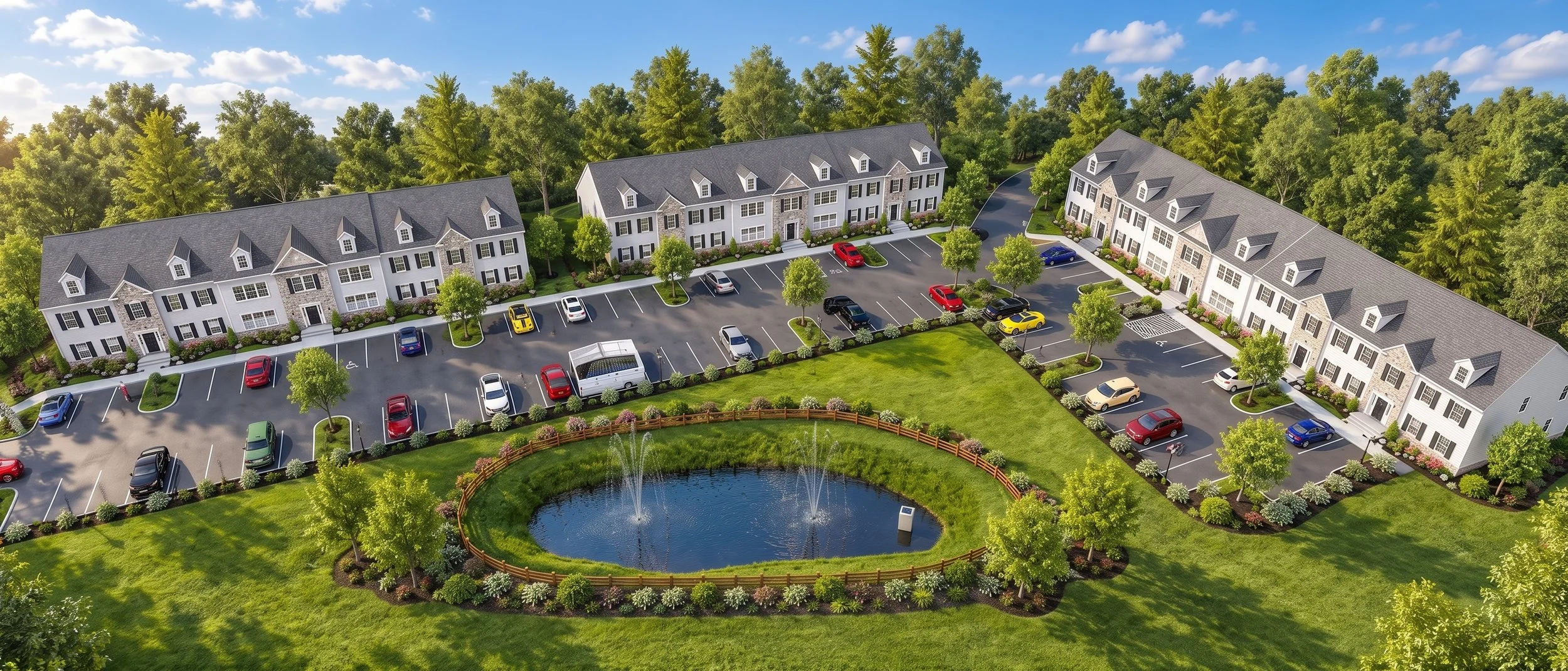 Colored Site Plan Renderings