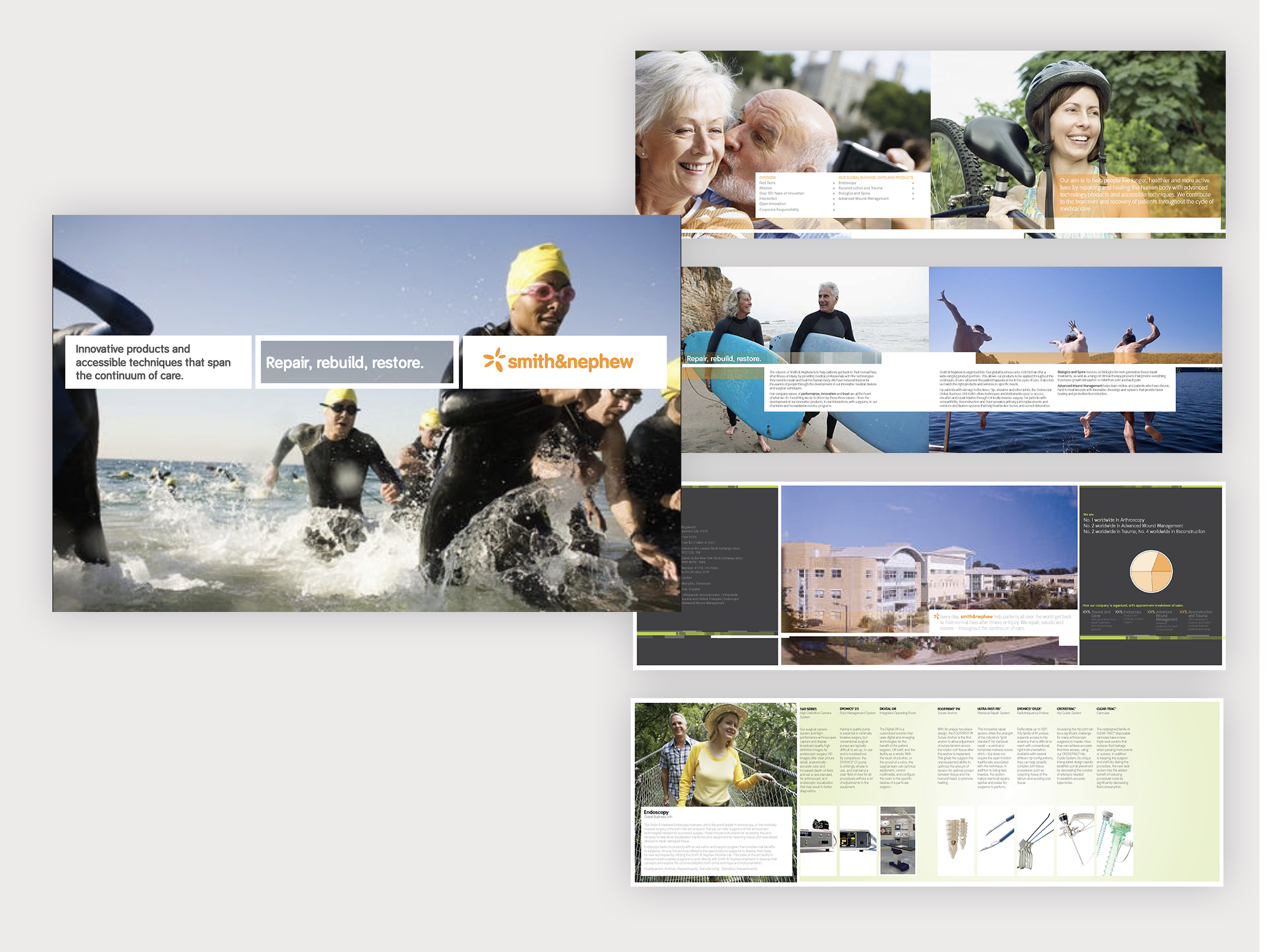 Smith & Nephew Corporate brochure concept