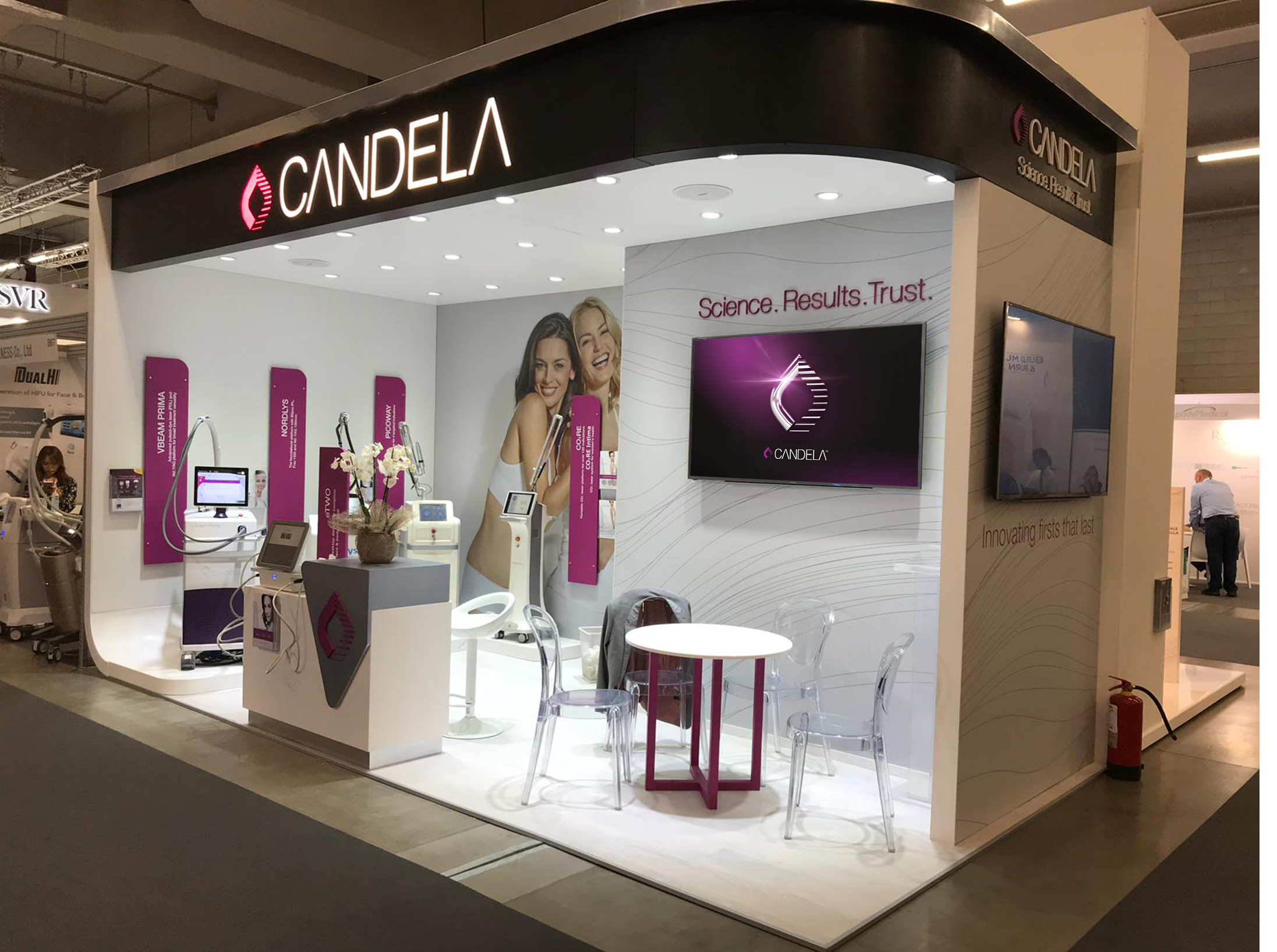 Candela Booth – IMCAS