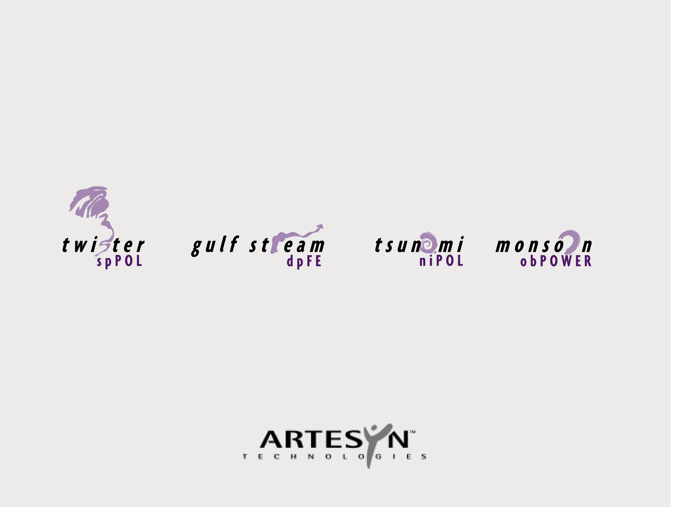 Artesyn Porduct logo branding