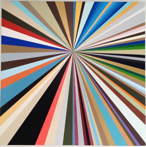 NICOLE UROS, 
"Untitled", 
2007, 
Acrylic on canvas,  
48 x 48 inches