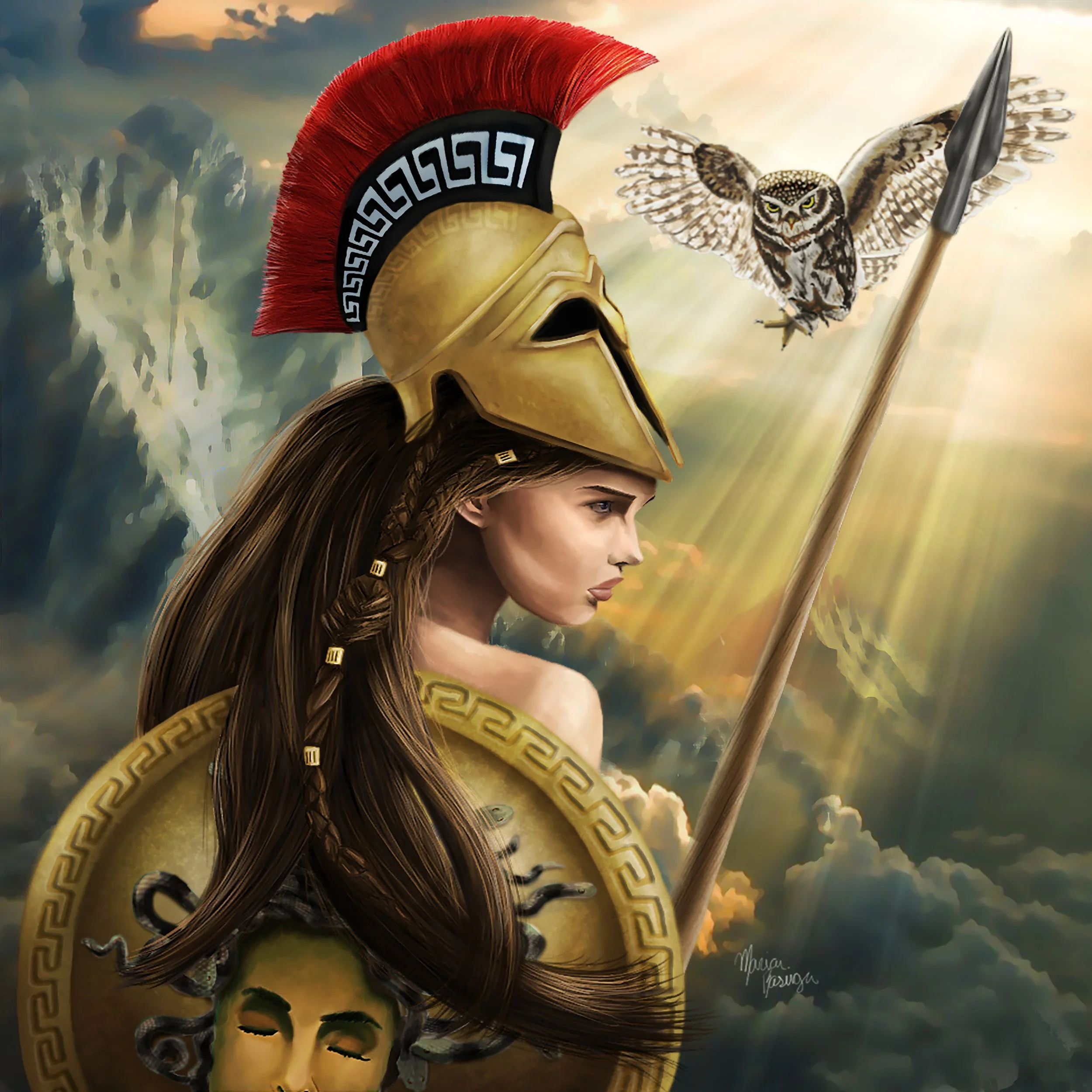 Athena - Goddess of Wisdom and War