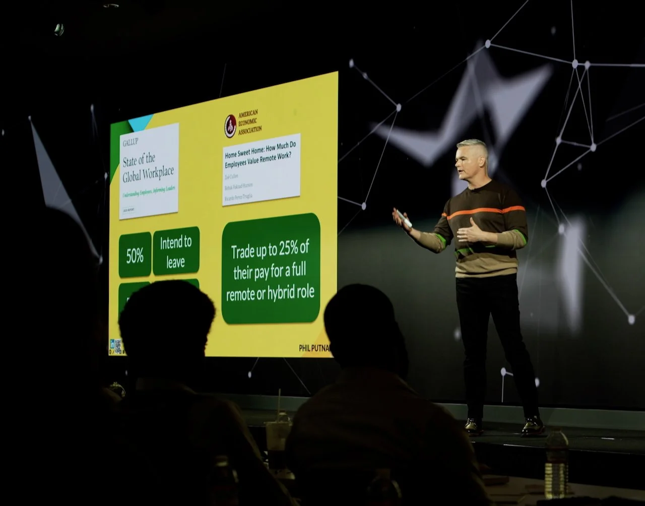 Phill Putman's keynote speaking topic about Collaborating across generations in today’s workforce