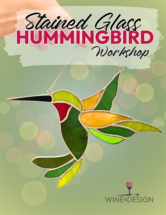 Stained Glass Hummingbird Workshop