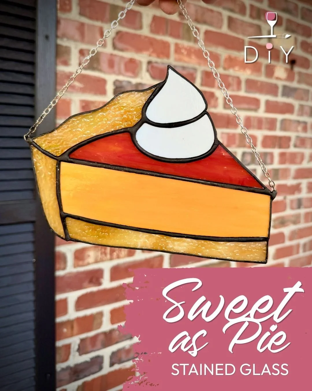 Sweet As Pie Stained Glass