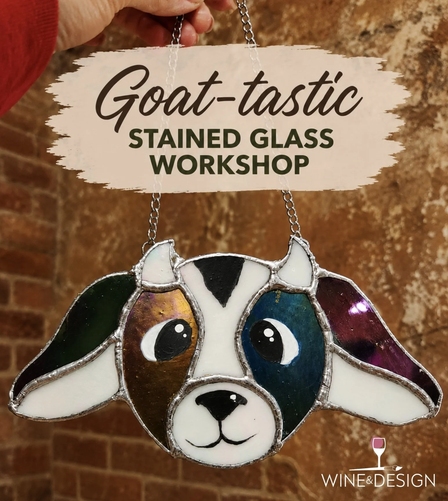 Stained Glass Goat Workshop