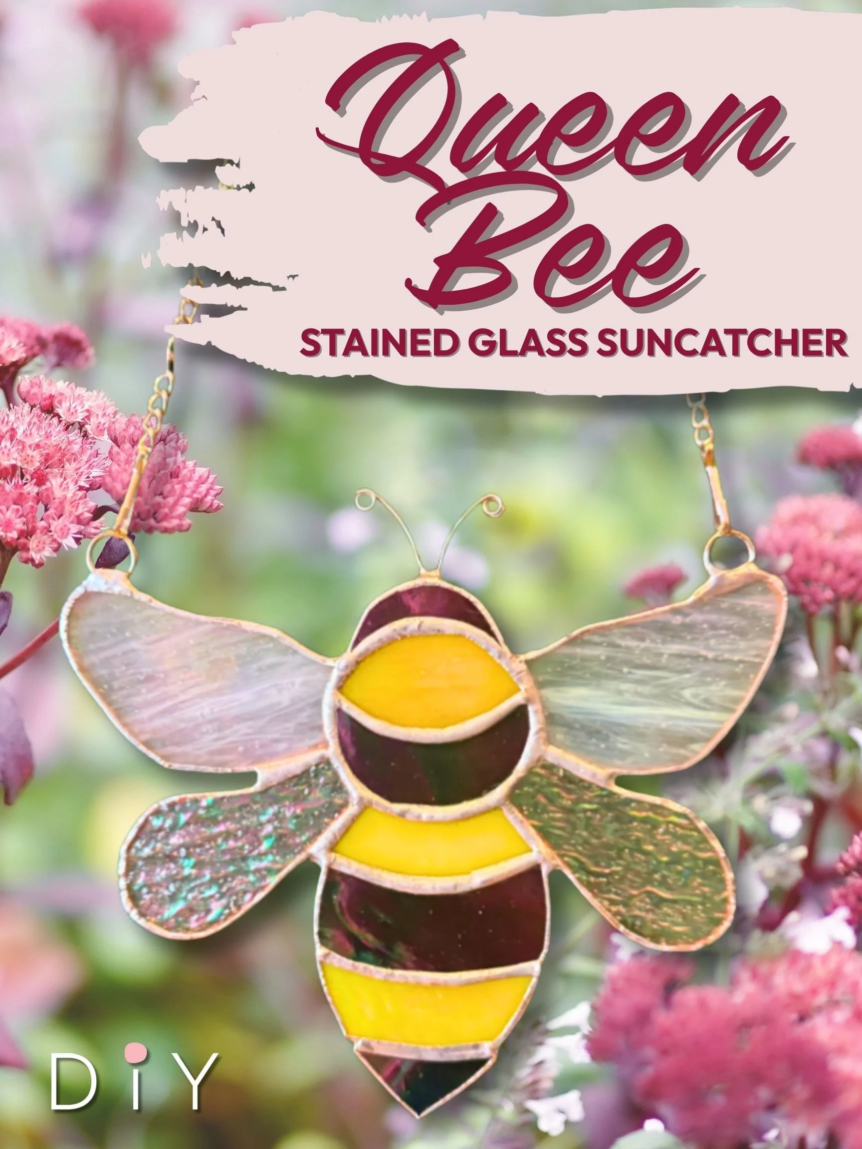 Queen Bee Stained Glass